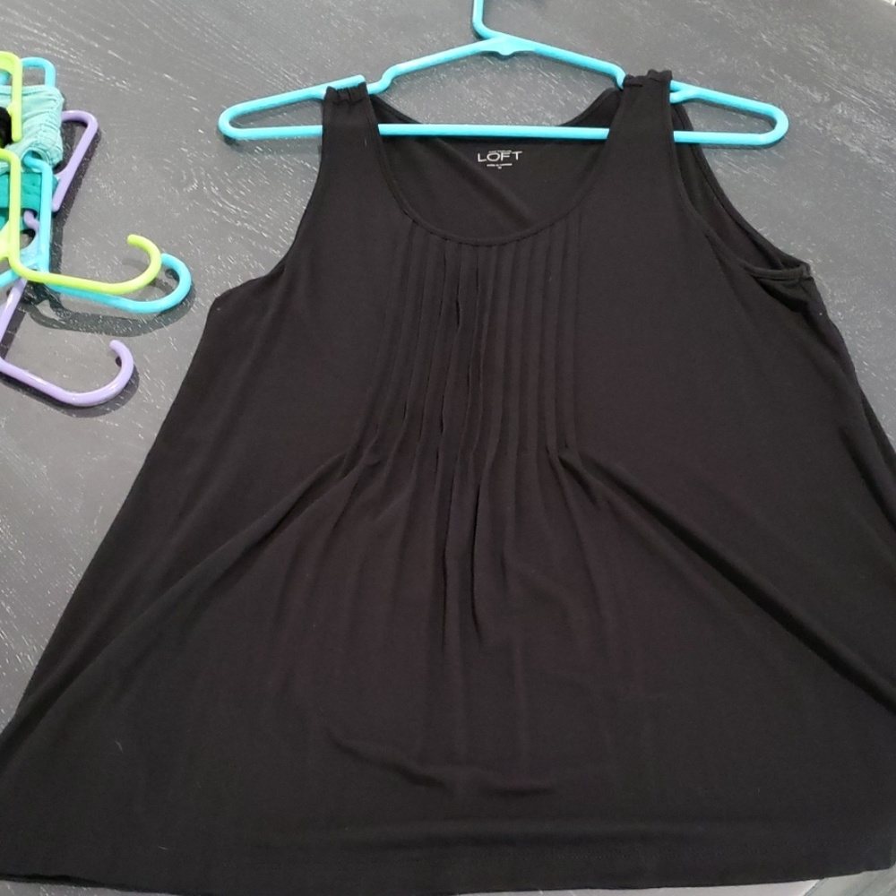 Medium Flowy Black Tank